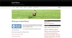 Desktop Screenshot of excelhero.com