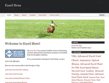Tablet Screenshot of excelhero.com